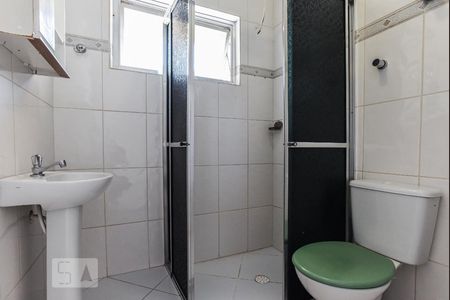 Banheiro de apartamento à venda com 1 quarto, 53m² em Vila Lusitânia, São Bernardo do Campo