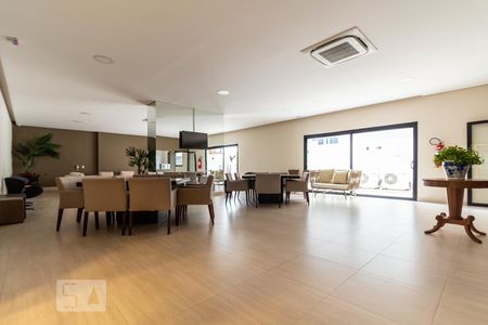 Área Comum: Espaço Gourmet de kitnet/studio à venda com 1 quarto, 27m² em Bethaville I, Barueri
