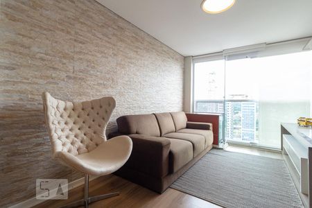 Sala de apartamento para alugar com 2 quartos, 64m² em Vila Gertrudes, São Paulo