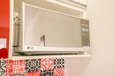 Cozinha de apartamento para alugar com 1 quarto, 32m² em Brás, São Paulo