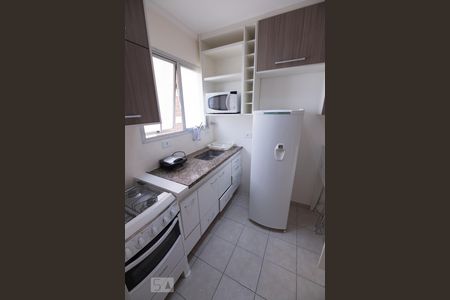 Cozinha de apartamento para alugar com 1 quarto, 30m² em Campos Elíseos, São Paulo