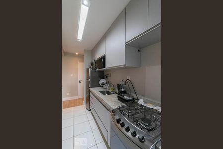 Cozinha de apartamento à venda com 2 quartos, 67m² em Santo Amaro, São Paulo