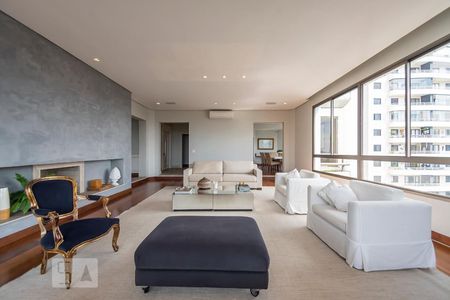 Sala de apartamento para alugar com 4 quartos, 450m² em Vila Suzana, São Paulo