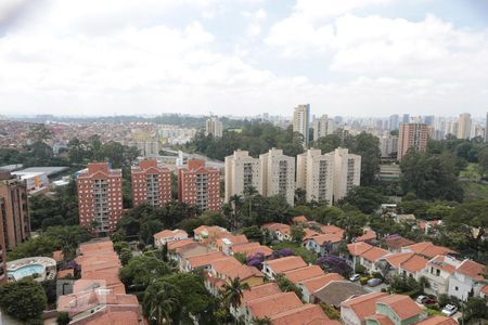 vista de apartamento à venda com 4 quartos, 220m² em Panamby, São Paulo