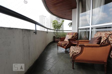 varanda de apartamento à venda com 4 quartos, 220m² em Panamby, São Paulo