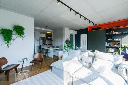 Sala de apartamento para alugar com 1 quarto, 70m² em Vila Olímpia., São Paulo