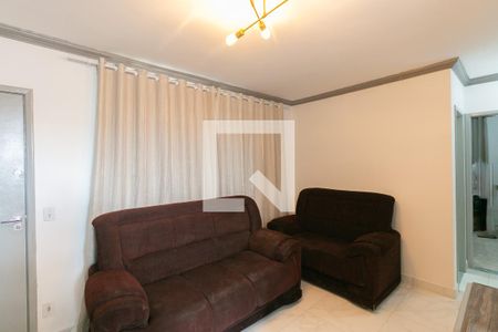 Sala de apartamento à venda com 3 quartos, 70m² em Paquetá, Belo Horizonte
