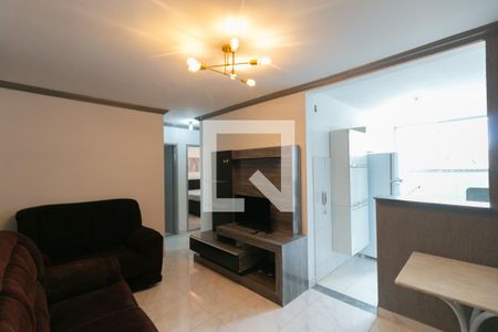 Sala de apartamento à venda com 3 quartos, 70m² em Paquetá, Belo Horizonte