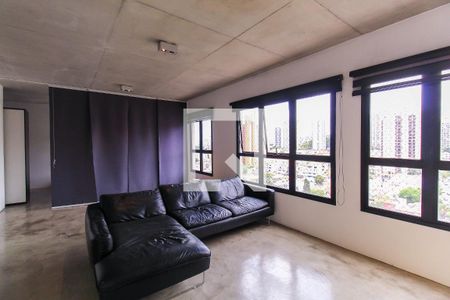 Sala de apartamento à venda com 1 quarto, 70m² em Vila Regente Feijó, São Paulo