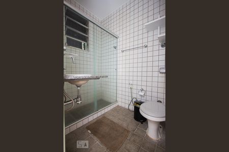 Banheiro Social de apartamento para alugar com 1 quarto, 38m² em Santa Teresa, Rio de Janeiro