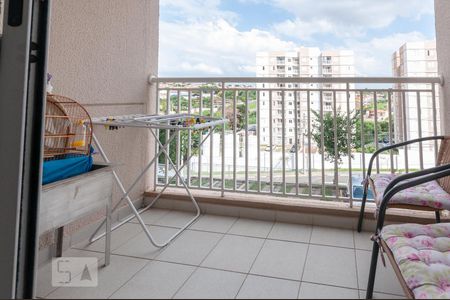 Sala - Varanda de apartamento à venda com 3 quartos, 62m² em Residencial Parque da Fazenda, Campinas