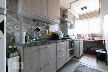 Cozinha de apartamento para alugar com 1 quarto, 49m² em Ipiranga, São Paulo