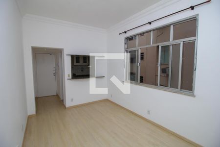 Sala de apartamento à venda com 1 quarto, 50m² em Humaitá, Rio de Janeiro