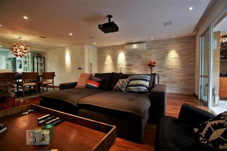 Sala de apartamento para alugar com 3 quartos, 141m² em Paraíso do Morumbi, São Paulo