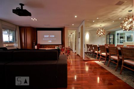 Sala de apartamento para alugar com 3 quartos, 141m² em Paraíso do Morumbi, São Paulo