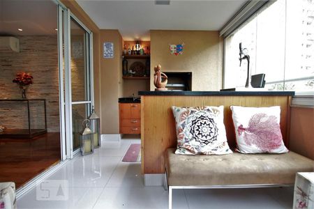 Varanda gourmet de apartamento para alugar com 3 quartos, 141m² em Paraíso do Morumbi, São Paulo