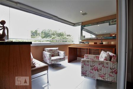 Varanda gourmet de apartamento para alugar com 3 quartos, 141m² em Paraíso do Morumbi, São Paulo