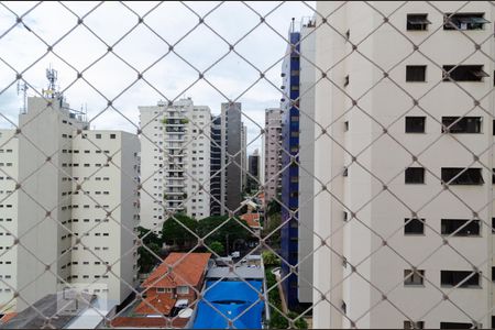 Vista da janela de apartamento para alugar com 1 quarto, 63m² em Cambuí, Campinas