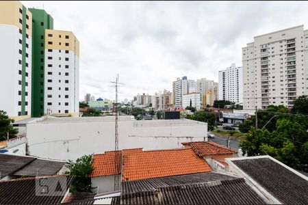 Vista da sacada de kitnet/studio à venda com 1 quarto, 21m² em Vila Itapura, Campinas