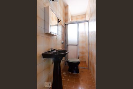 Banheiro de kitnet/studio para alugar com 1 quarto, 26m² em Vila Itapura, Campinas