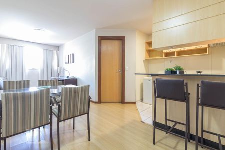 Sala de apartamento à venda com 1 quarto, 41m² em Silveira, Belo Horizonte