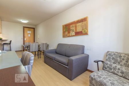 Sala de apartamento à venda com 1 quarto, 41m² em Silveira, Belo Horizonte