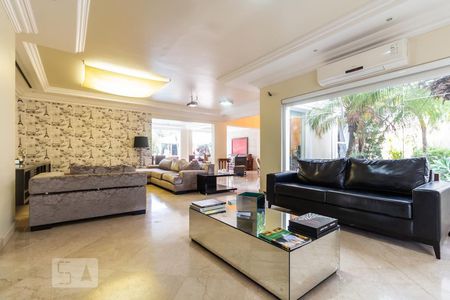 Sala de Estar de casa de condomínio para alugar com 5 quartos, 800m² em Tamboré, Santana de Parnaíba