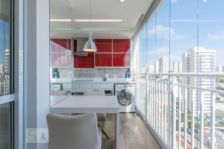 Varanda Gourmet de kitnet/studio para alugar com 1 quarto, 34m² em Ipiranga, São Paulo