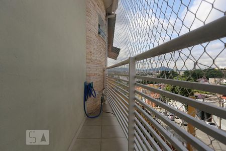 Sacada da Suíte 01 de casa à venda com 3 quartos, 280m² em Jardim das Flores, Osasco