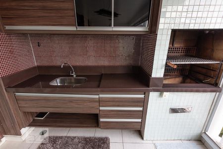 Varanda Gourmet de apartamento para alugar com 3 quartos, 162m² em Barra Funda, São Paulo