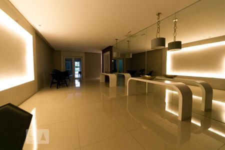 Hall de apartamento para alugar com 1 quarto, 42m² em Campo Belo, São Paulo