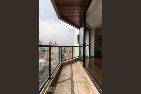 Varanda  de apartamento para alugar com 3 quartos, 149m² em Jardim Analia Franco, São Paulo