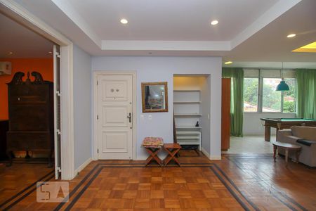 Hall social de apartamento para alugar com 5 quartos, 402m² em Cosme Velho, Rio de Janeiro