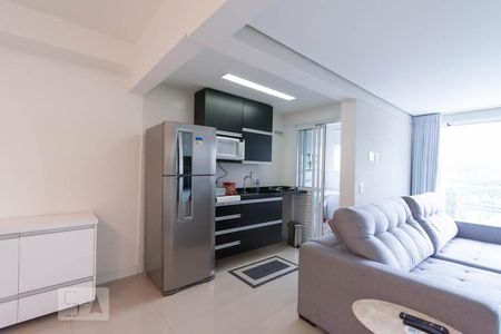 Sala Cozinha de apartamento para alugar com 2 quartos, 69m² em Vila Gertrudes, São Paulo