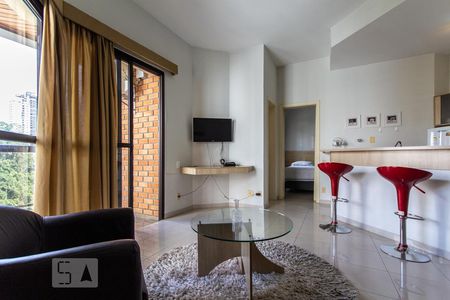 Sala de apartamento à venda com 1 quarto, 41m² em Jardim Ampliação, São Paulo