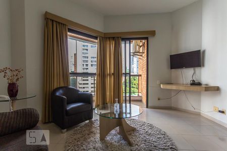 Sala de apartamento à venda com 1 quarto, 41m² em Jardim Ampliação, São Paulo