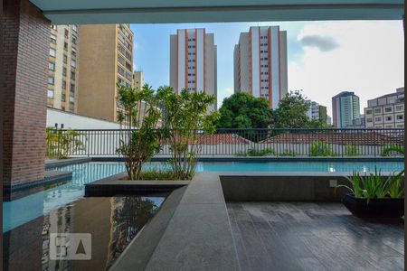 Piscina de kitnet/studio à venda com 1 quarto, 42m² em Santa Cecília, São Paulo