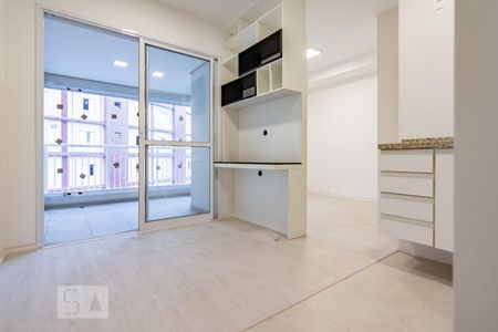 cozinha e sala de apartamento para alugar com 1 quarto, 36m² em Bela Vista, São Paulo