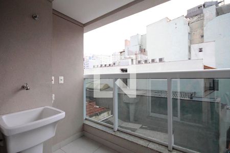 Varanda de kitnet/studio para alugar com 1 quarto, 36m² em Vila Buarque, São Paulo