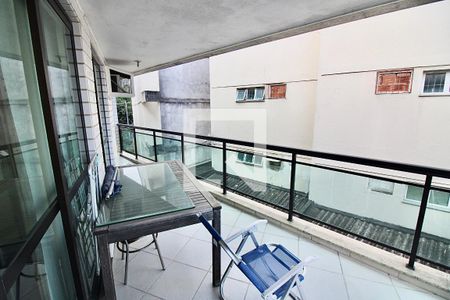 Varanda da Sala de apartamento à venda com 2 quartos, 84m² em Recreio dos Bandeirantes, Rio de Janeiro