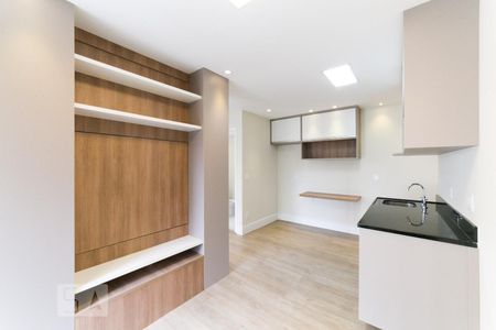 Sala de apartamento para alugar com 1 quarto, 39m² em Campo Belo, São Paulo