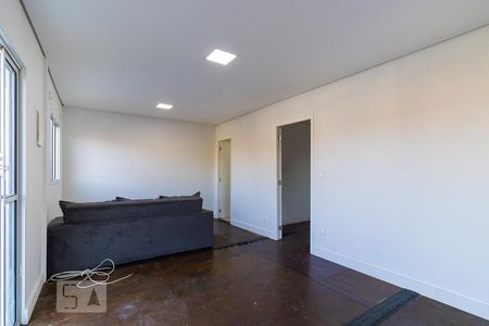 Sala e cozinha de casa para alugar com 1 quarto, 42m² em Residencial Burato, Campinas