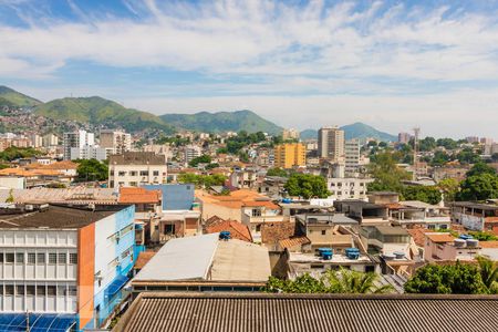 Vista da sala de apartamento para alugar com 2 quartos, 59m² em Sampaio, Rio de Janeiro