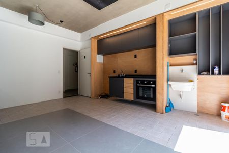 Cozinha de kitnet/studio à venda com 1 quarto, 49m² em Tamboré, Santana de Parnaíba