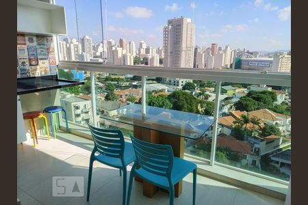 Varanda gourmet de apartamento para alugar com 1 quarto, 35m² em Água Branca, São Paulo