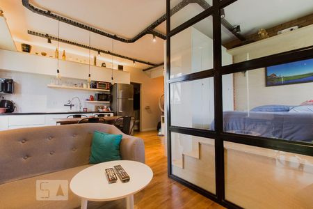 Sala - 4 de kitnet/studio para alugar com 1 quarto, 36m² em Área Octogonal, Brasília