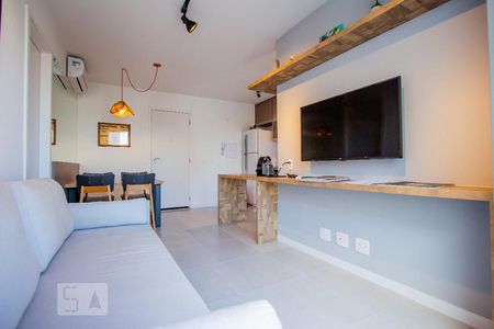 Sala de apartamento à venda com 1 quarto, 45m² em Centro, Rio de Janeiro