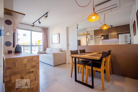 Sala de Jantar de apartamento à venda com 1 quarto, 45m² em Centro, Rio de Janeiro