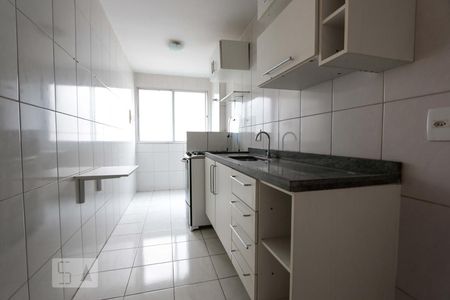 cozinha de apartamento à venda com 2 quartos, 57m² em Paraisópolis, São Paulo
