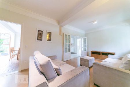 Sala de casa de condomínio para alugar com 5 quartos, 540m² em Parque Nova Campinas, Campinas